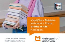 Metropolitn knihovna - plakt, nov okno