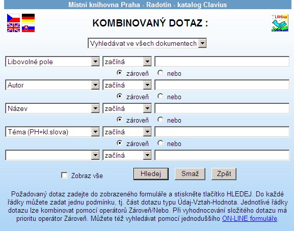 kombinovan� dotaz