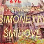 Výstava obrazů Simonetty Šmídové - plakát