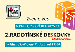 2.Radotínské deskovky, plakát - nové okno 2.Radotínské deskovky, plakát - nové okno