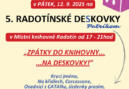  5.Radotnsk deskovky, plakt - nov okno