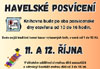 Havelsk posvcen - plakt, nov okno