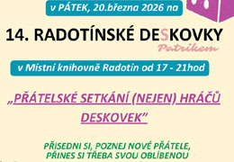  14.Radot�nsk� deskovky, plak�t - nov� okno