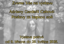V�stava obraz� Adriany Gardelli Cahov�